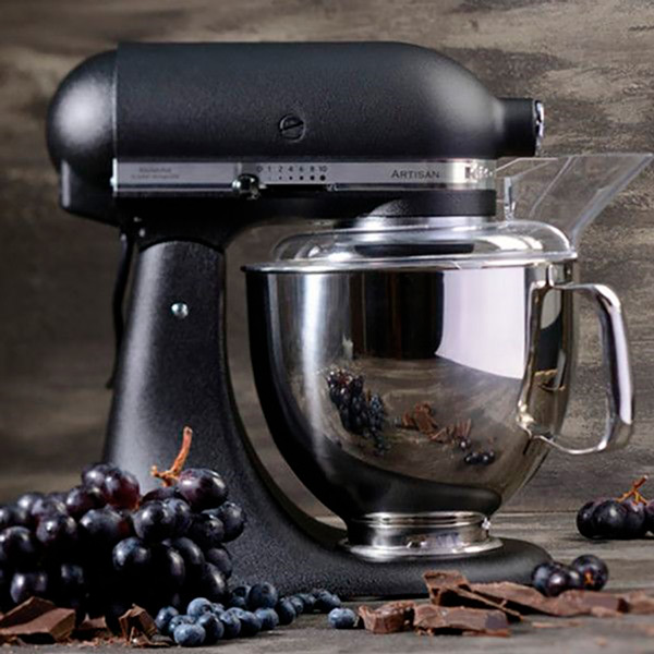 Фото 15 Кухонна машина KITCHENAID Artisan 4.8 л Graphite (5KSM175PSEBK)
