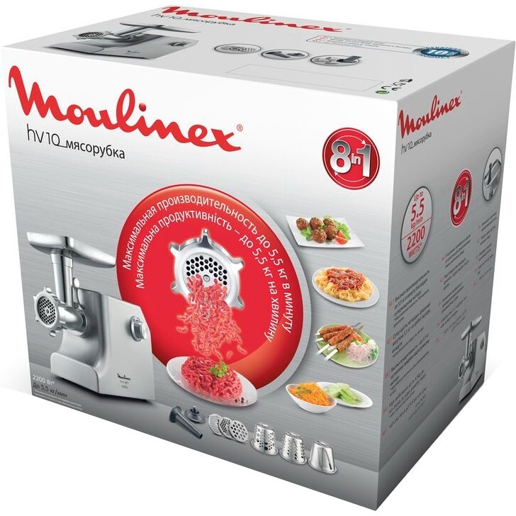 Изображение Мясорубка MOULINEX ME858D32