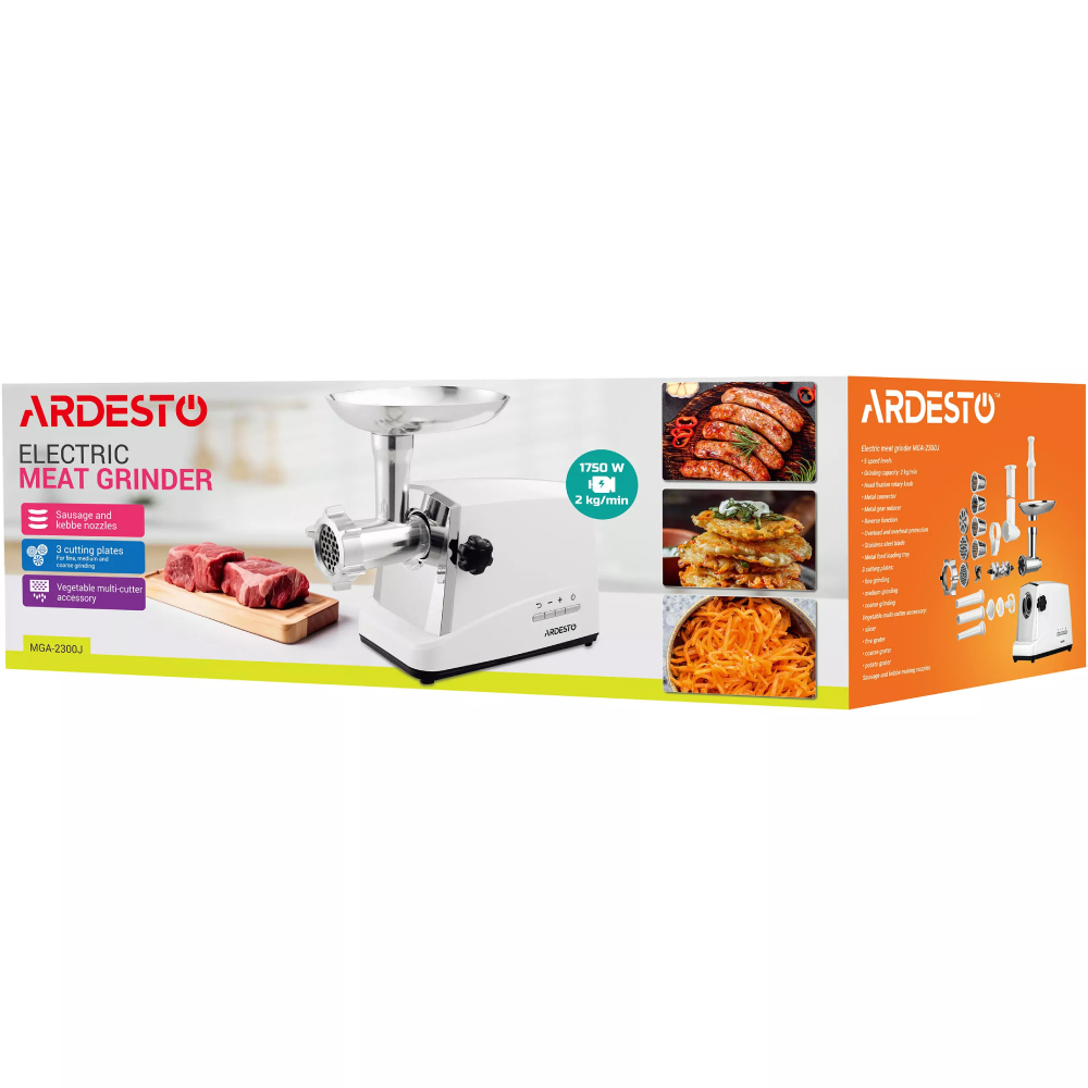 Фото 29 М'ясорубка ARDESTO MGA-2300J