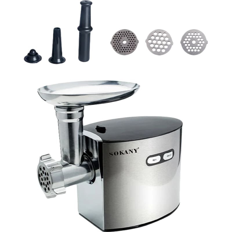 Мясорубка SOKANY SK-091 Silver (LGSK091) Функции и особенности защита от перегрузки