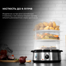 Пароварка CECOTEC Steamer Vapovita 3000 Inox (CCTC-04109)