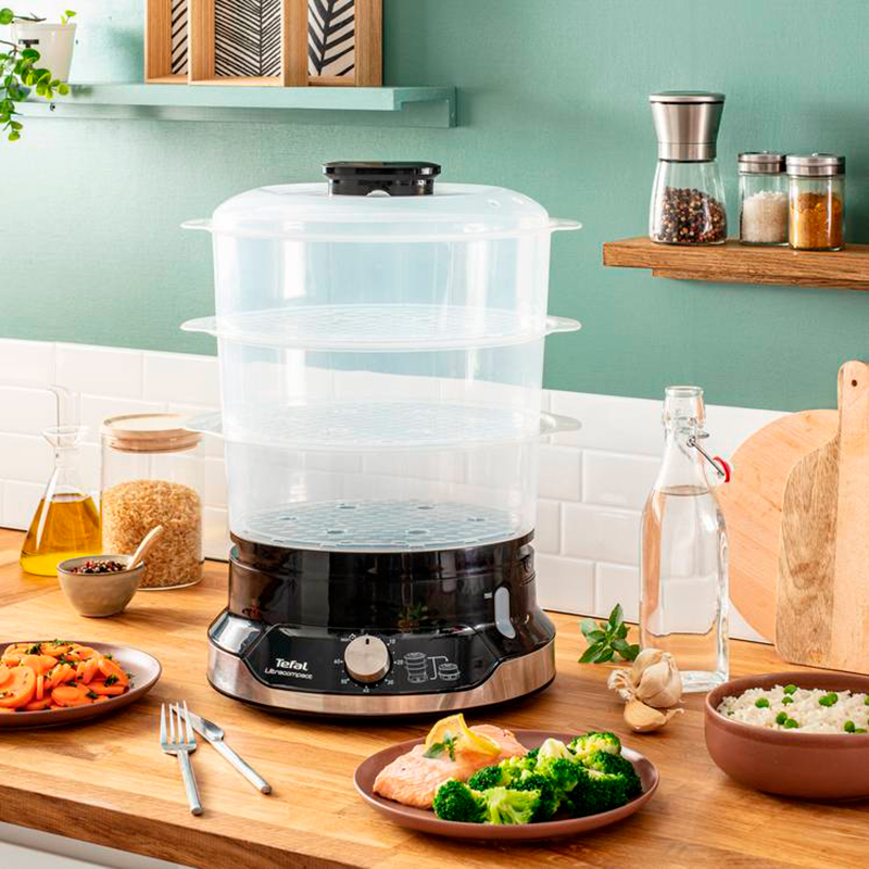 Внешний вид Пароварка TEFAL Ultracompact VC204810