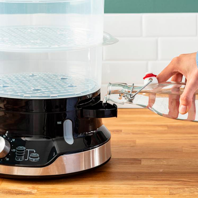 Пароварка TEFAL Ultracompact VC204810 Количество чаш (уровней) 3