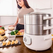 Пароварка CECOTEC Vapovita SteelPot White
