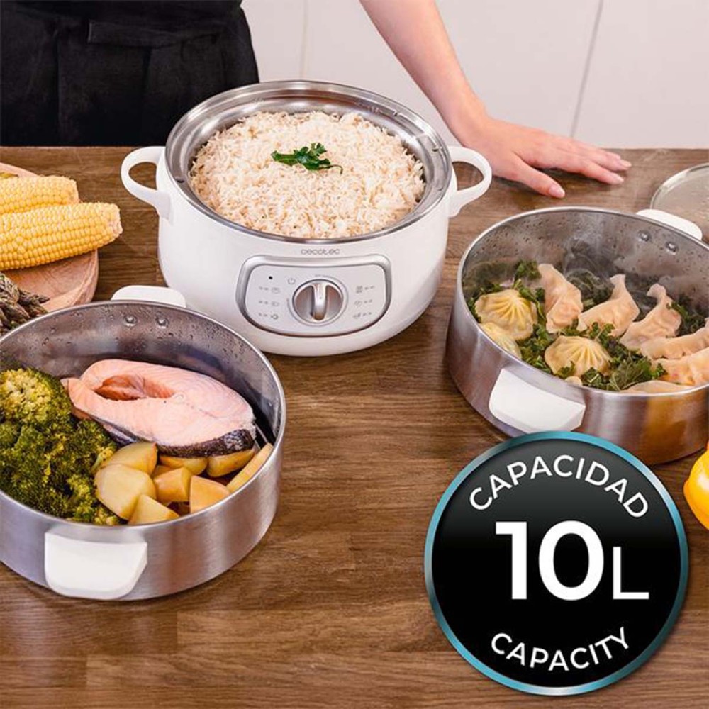Покупка Пароварка CECOTEC Vapovita SteelPot White