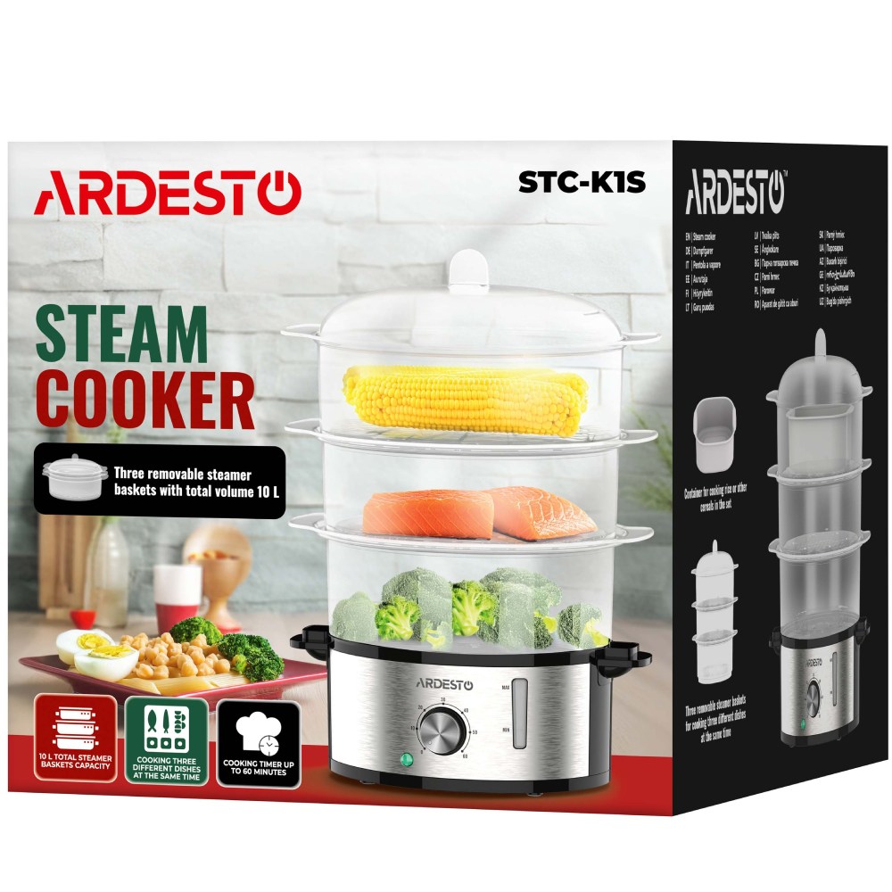 В Фокстрот Пароварка ARDESTO STC-K1S
