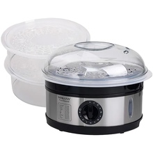 Пароварка SOKANY SK-07018 Silver