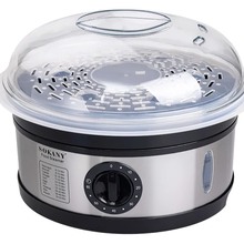 Пароварка SOKANY SK-07018 Silver
