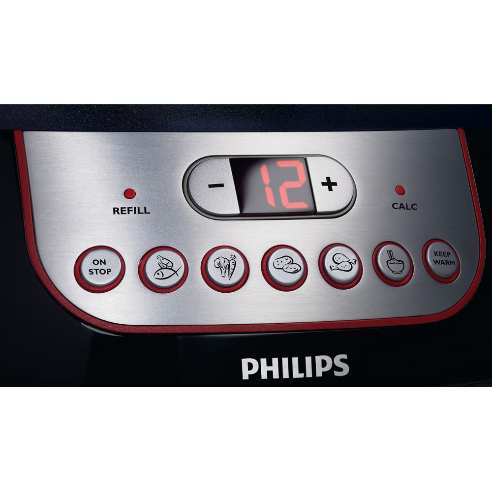 Пароварка PHILIPS HD9140/91 Загальний об'єм 10