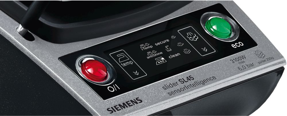 Утюг с парогенератором SIEMENS TS45359 Материал подошвы нержавеющая сталь