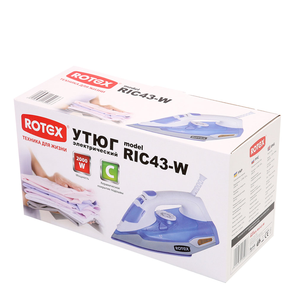 Праска ROTEX RIC43-W Тип праски звичайна