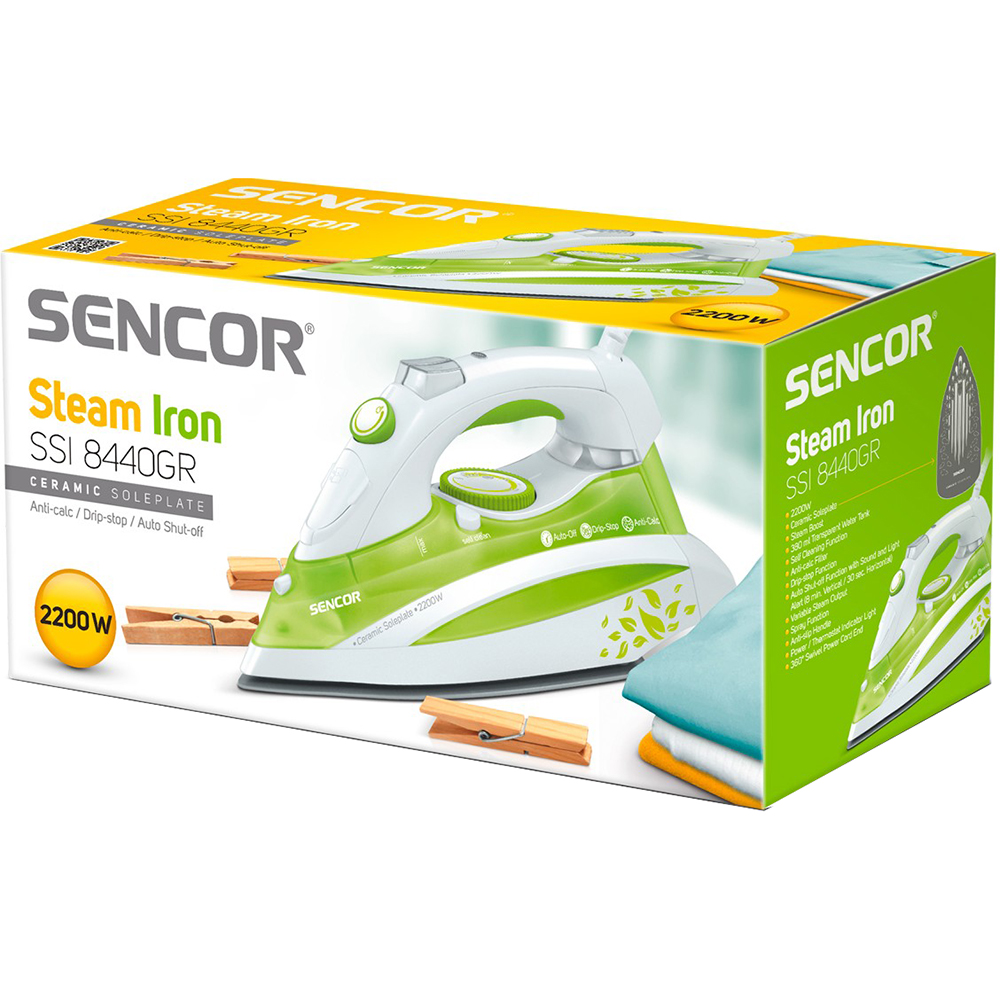 Покупка Праска SENCOR SSI8440GR Green