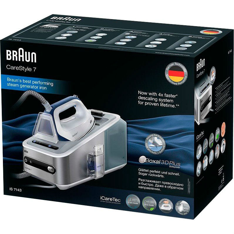 Замовити Праска з парогенератором Braun CareStyle 7 IS 7143 WH