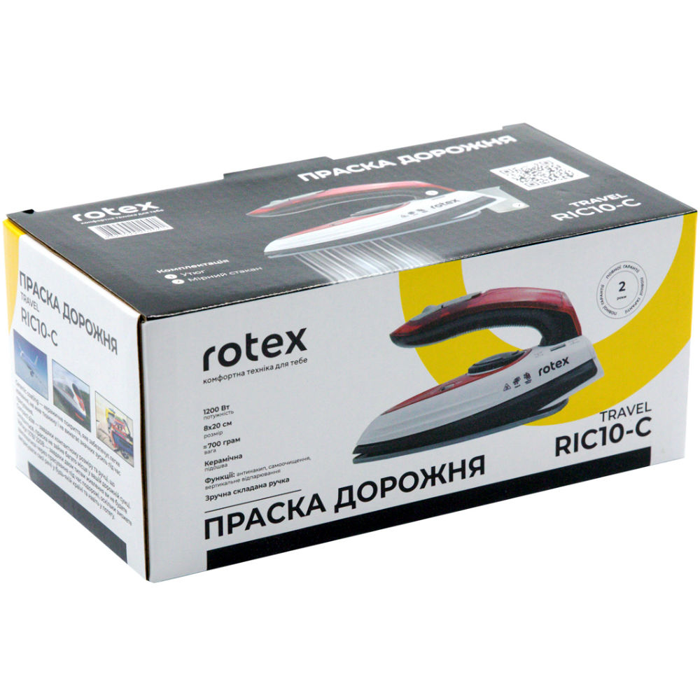 Фото Праска ROTEX RIC10-C Travel