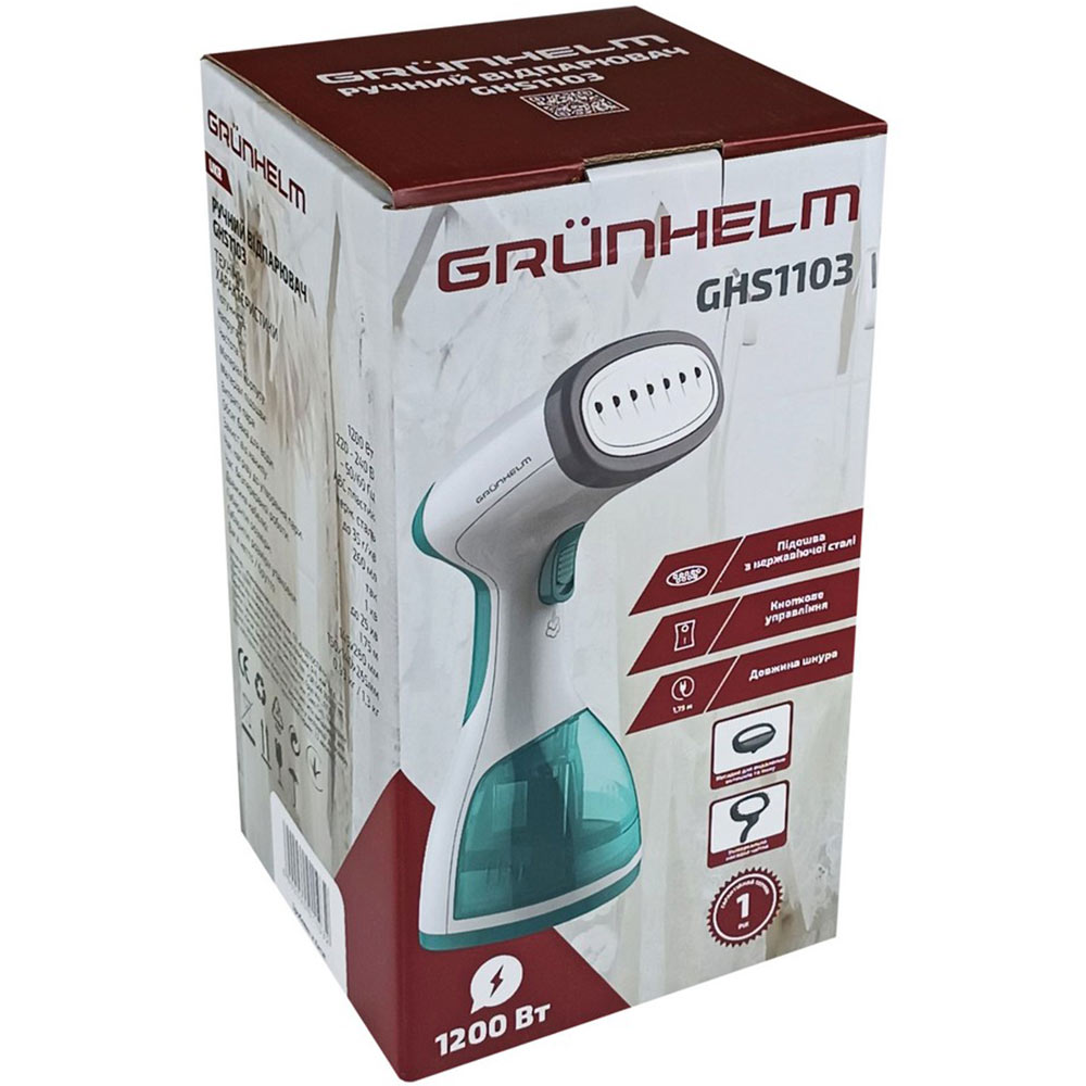 Внешний вид Отпариватель GRUNHELM GHS1103