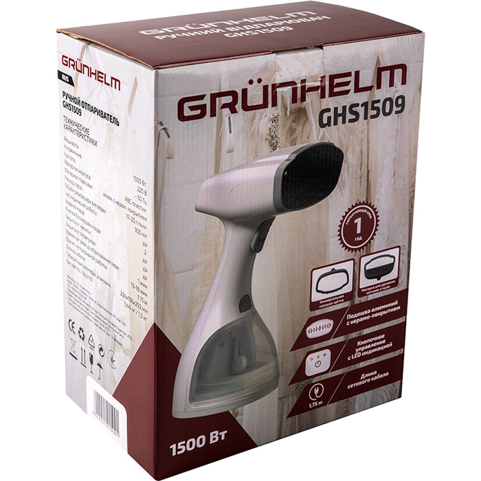 Покупка Отпариватель GRUNHELM GHS1509