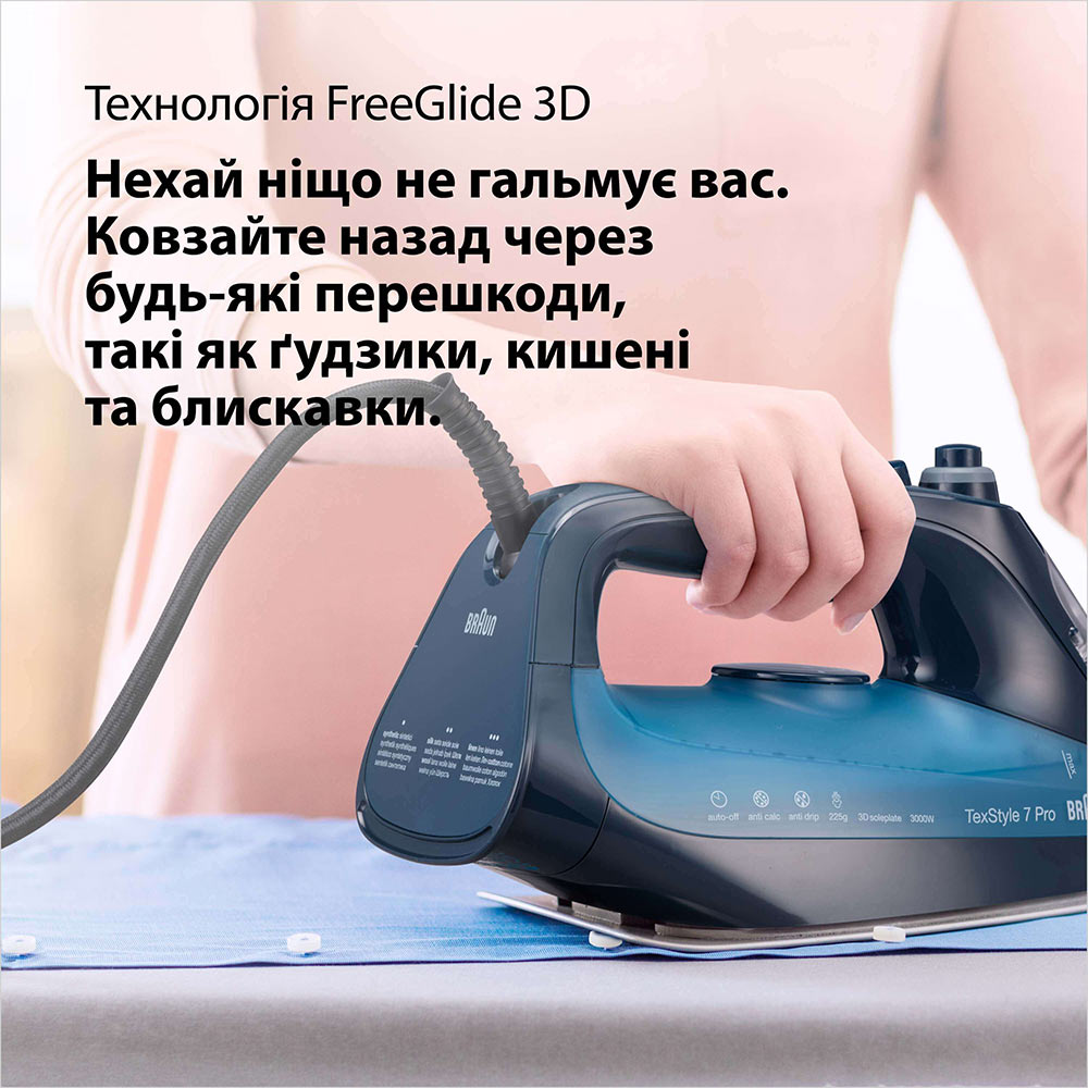 Внешний вид Утюг BRAUN TexStyle 7 Pro SI7160BL