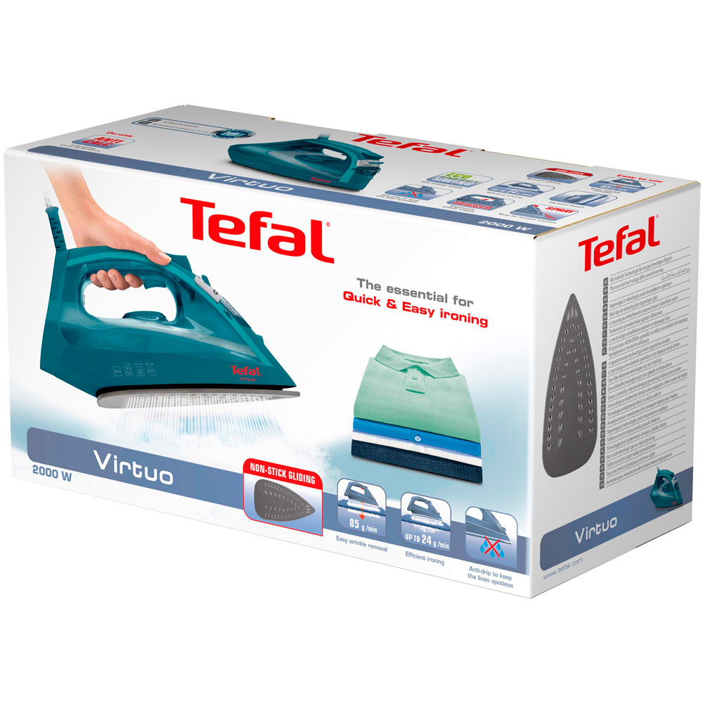 Праска Tefal Virtuo FV1712E0 Тип підошви антипригарна