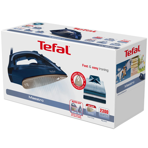 Праска TEFAL Maestro 2 FV1849E0 Покриття підошви кераміка