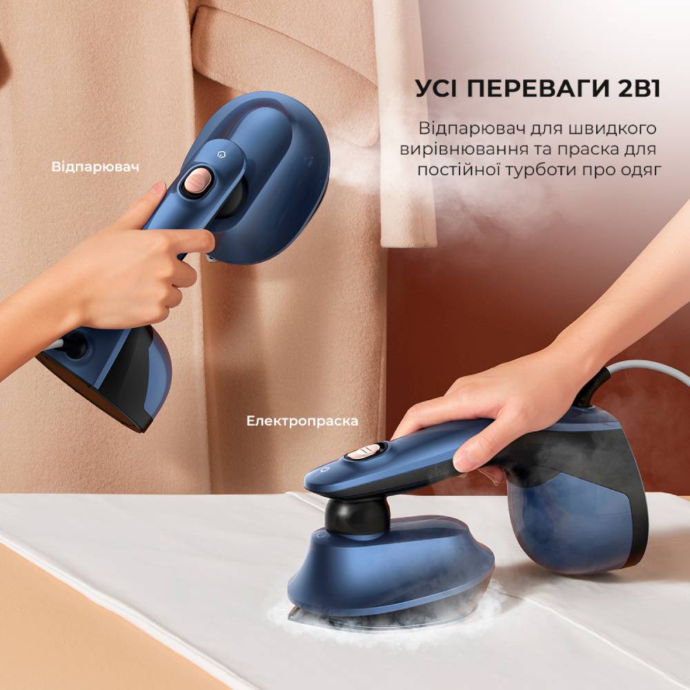 Отпариватель DEERMA Multifuntional Handheld Garment Steamer (DEM-HS300) Оснащение регулятор подачи пара 