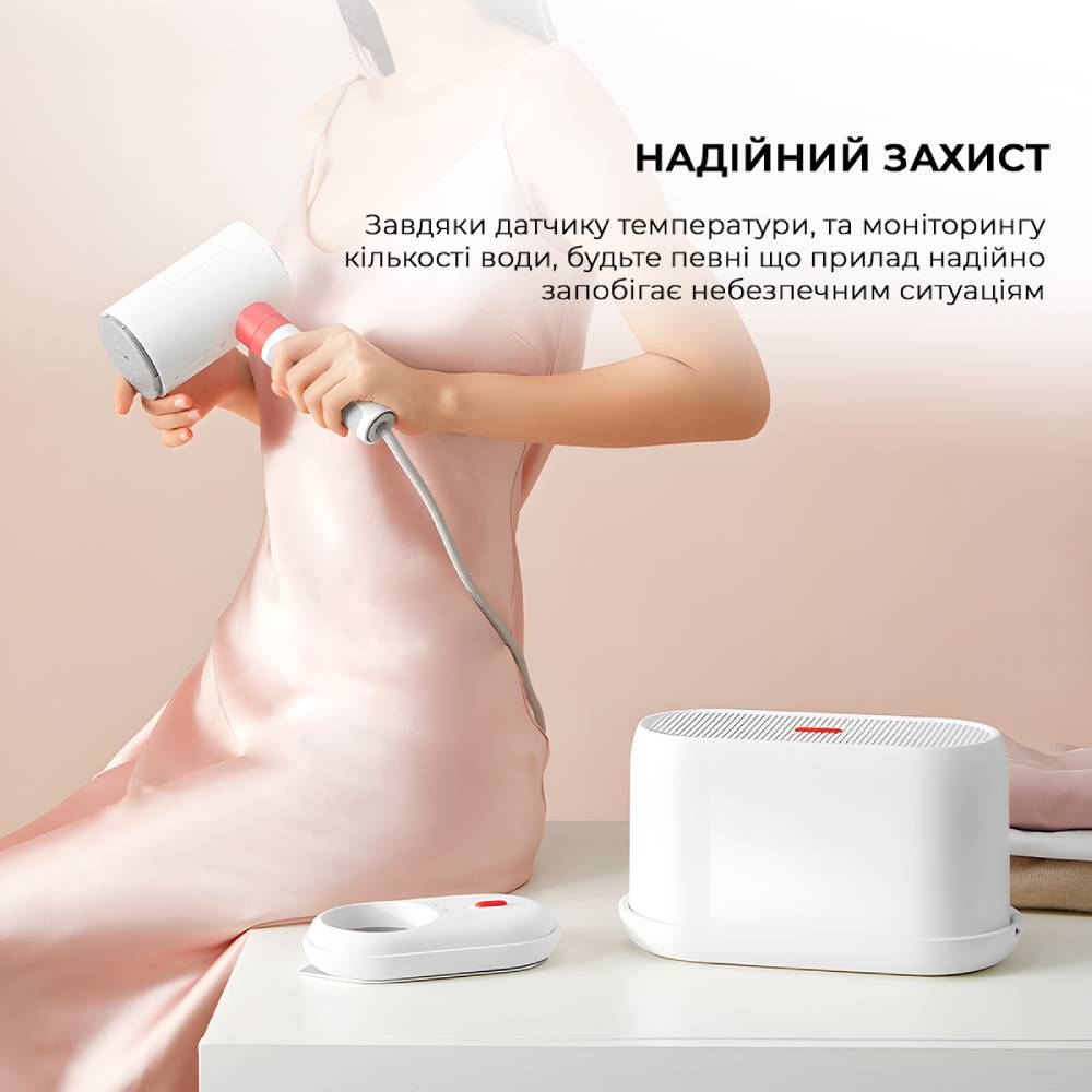 Огляд Відпарювач DEERMA Garment Steamer 2-in-1 Міжнародна версія White (DEM-HS200)