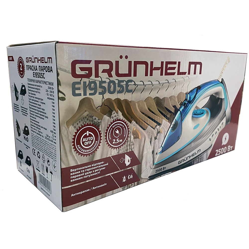 Внешний вид Утюг GRUNHELM EI9505C