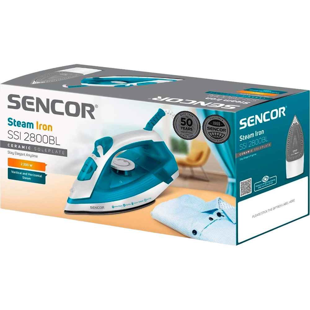 Огляд Праска SENCOR SSI2800BL