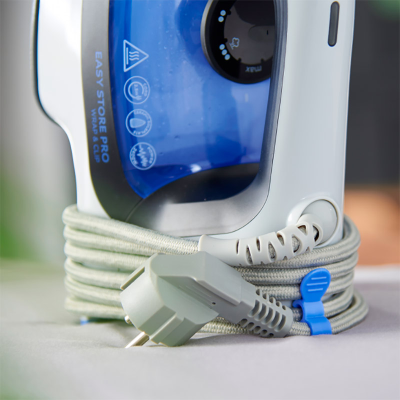 Праска Russell Hobbs Easy Store Pro White / Blue (26730-56) Покриття підошви кераміка