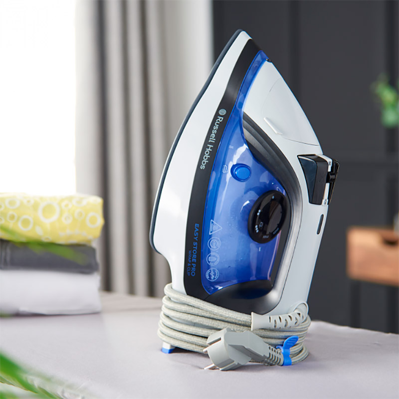 Фото Праска Russell Hobbs Easy Store Pro White / Blue (26730-56)