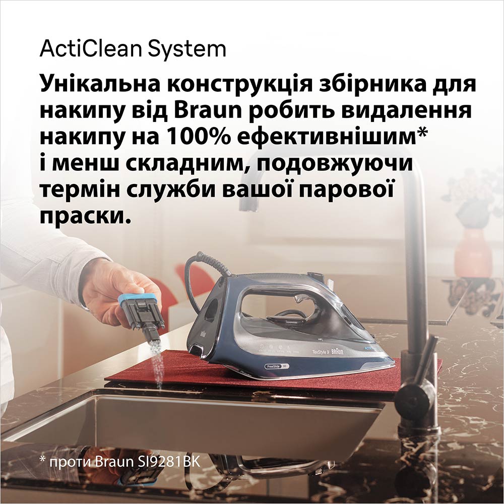 Фото Утюг BRAUN TexStyle 9 SI9682DB