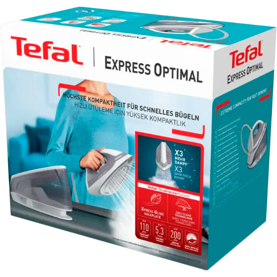 У Фокстрот Праска з парогенератором TEFAL Express Optimal SV4111E0