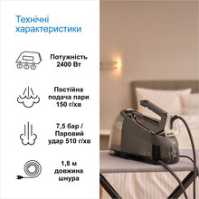 Утюг с парогенератором BRAUN CareStyle 5 IS5249BK