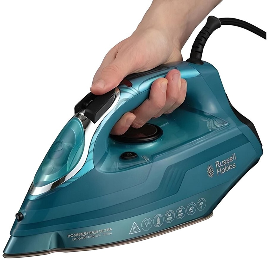 Праска RUSSELL HOBBS 26340-56 Powersteam Ultra Coconut Smooth iron (23986046002) Покриття підошви кераміка