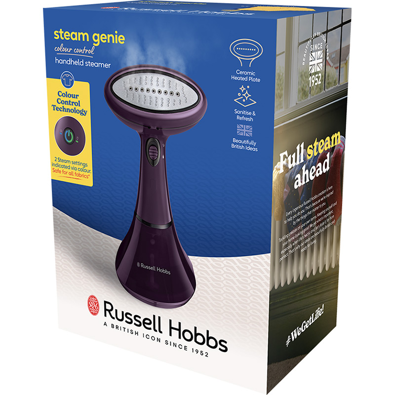 Фото Отпариватель RUSSELL HOBBS 27410-56 Steam Genie Colour Control (25188046001)