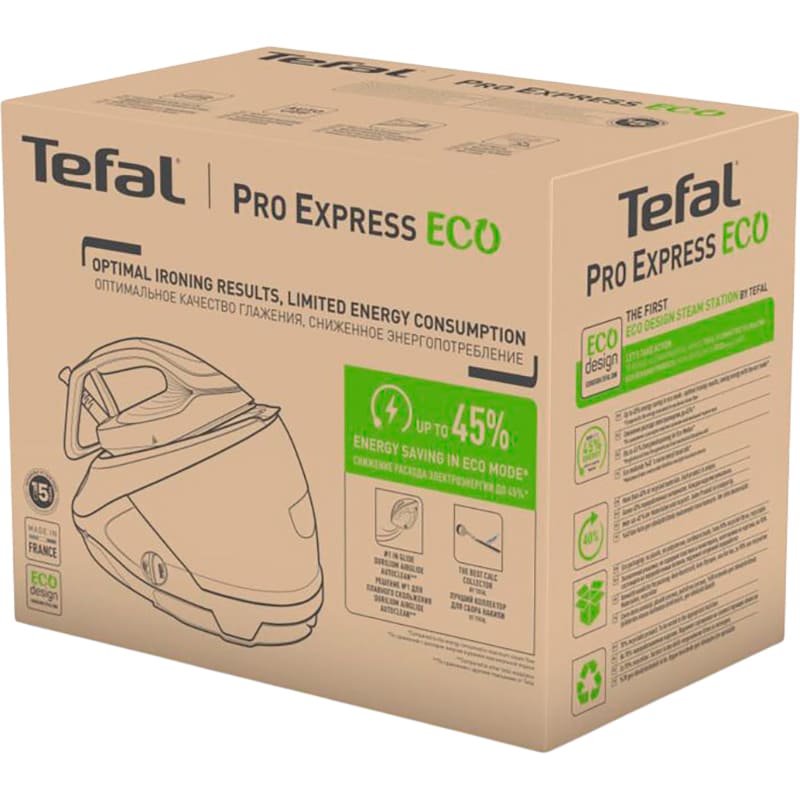 Зображення Праска з парогенератором TEFAL PRO EXPRESS ECO (GV9E22E0)