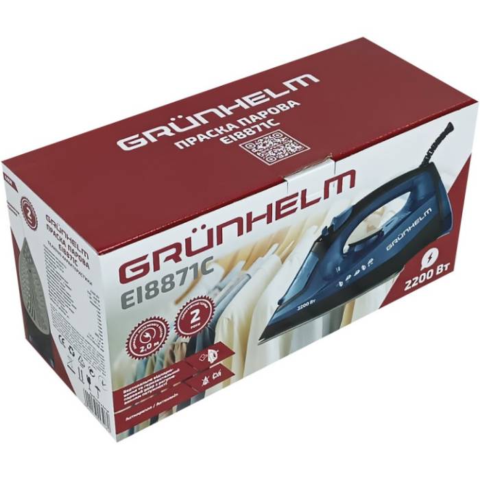 Изображение Утюг GRUNHELM EI8871C Blue