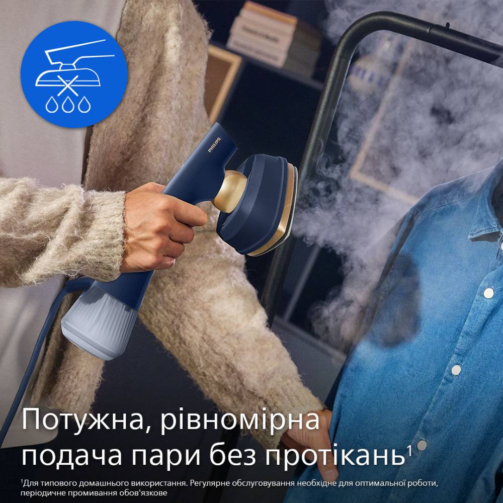 Отпариватель PHILIPS OneTurn GC215/20 Тип подошвы SteamGlide Plus