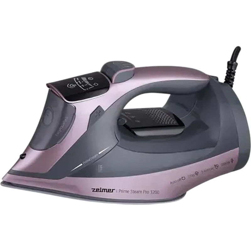 Утюг ZELMER ZIR4900 Prime Steam Pro (80107042P) Тип утюга обычный