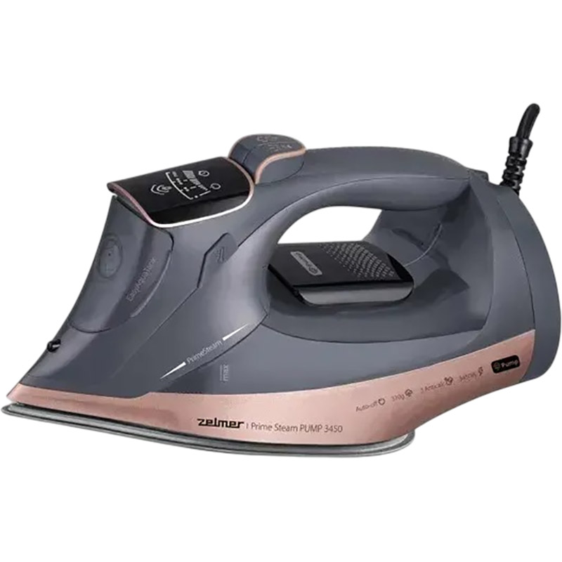 Утюг ZELMER ZIR4920 Prime Steam PUMP (80107043P) Тип утюга обычный