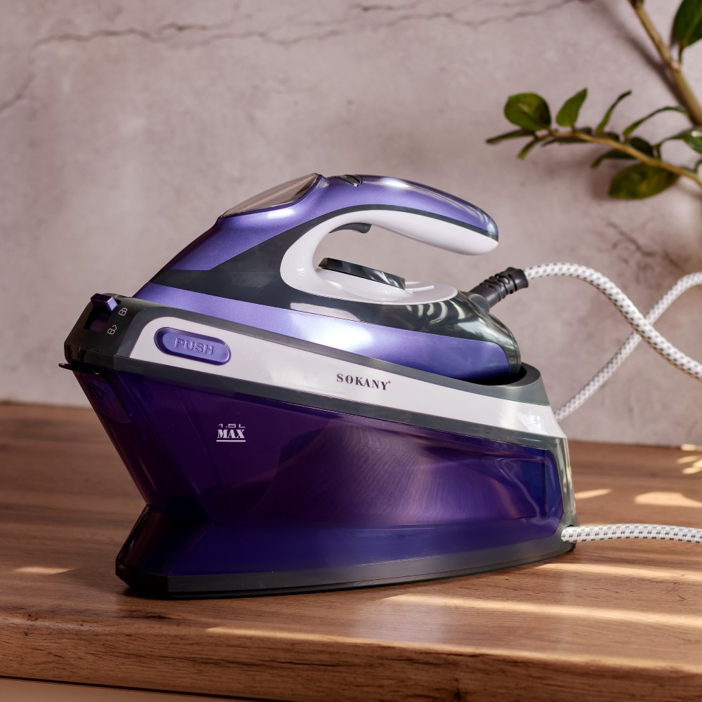 Замовити Праска з парогенератором SOKANY SK-YD-2121 Blue