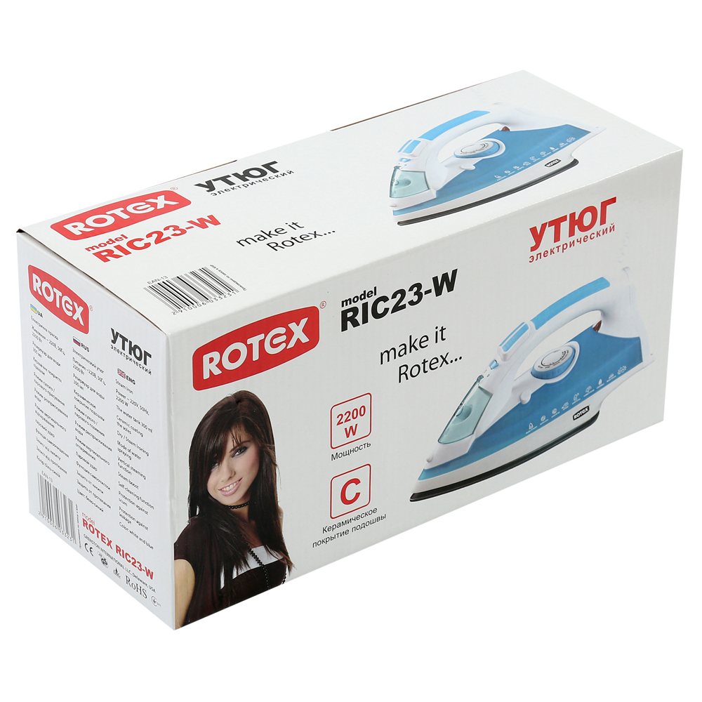 Праска ROTEX RIC23-W Тип праски звичайна