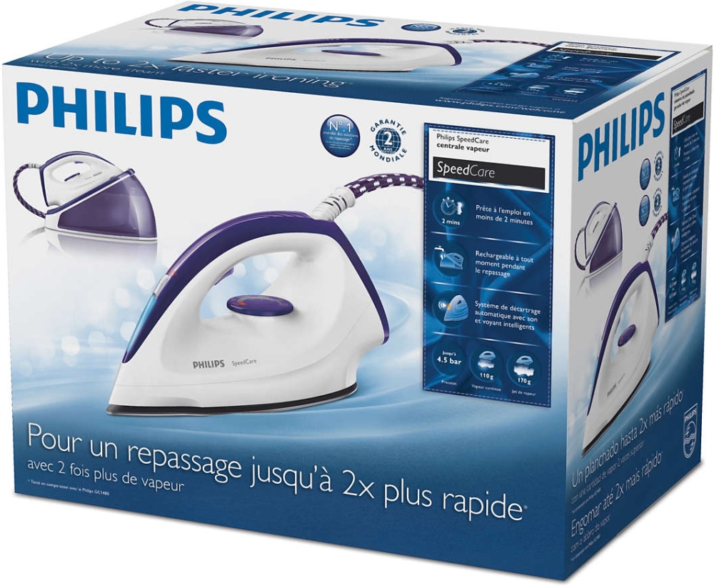 Внешний вид Утюг с парогенератором PHILIPS SpeedCare GC6631/30