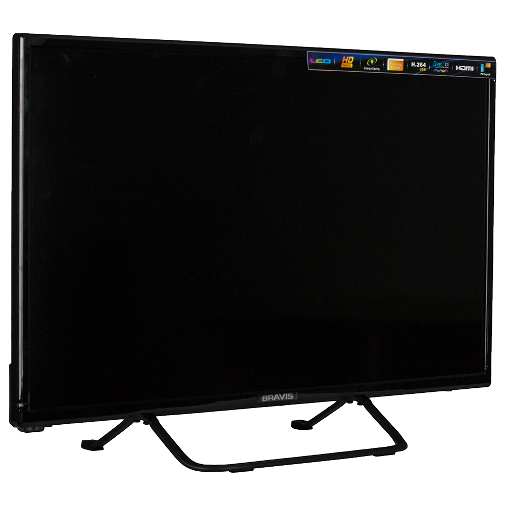 Телевізор BRAVIS LED-28D1070 black Діагональ 28" (70 см)