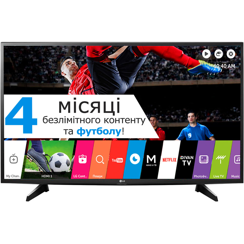 Телевізор LG 43UH610V Діагональ 43" (109 см)