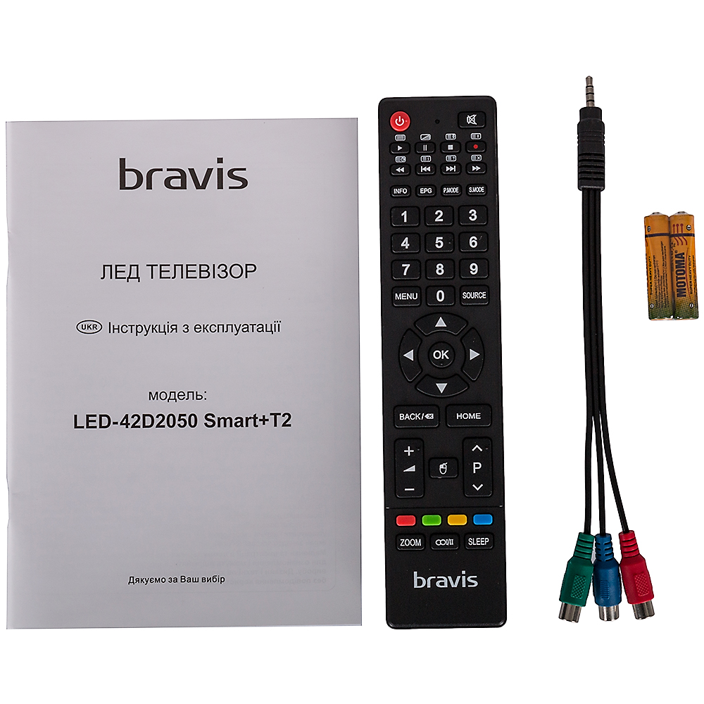 Фото BRAVIS LED-42D2050 Smart +T2 black