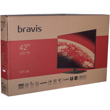 BRAVIS LED-42D2050 Smart +T2 black