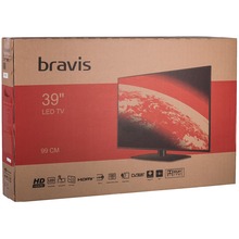 Телевізор BRAVIS LED-39E6000 Smart+T2 black