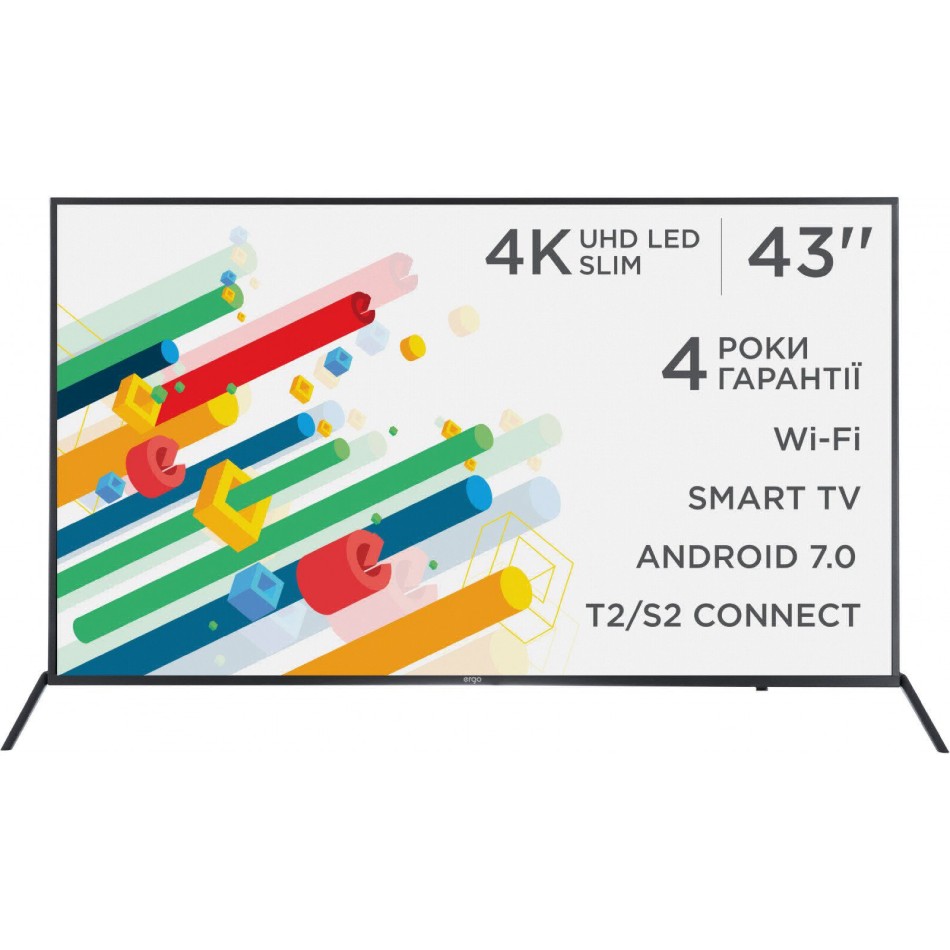 Телевізор ERGO LE43CU6530AK
