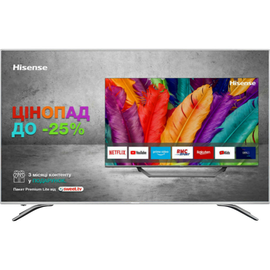 Телевизор HISENSE H65A6500 Диагональ 65" (165 см)