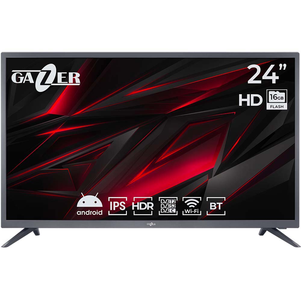 Телевізор GAZER TV24-HS2 Діагональ 24" (60 см)